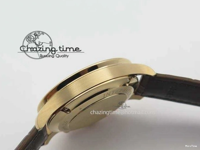 MIROTIME 0418 Portuguese Chrono RG IW371480 ZF 1:1 Best Edition White Dial On Brown Leather Strap A7750 V HighPerformance 7266